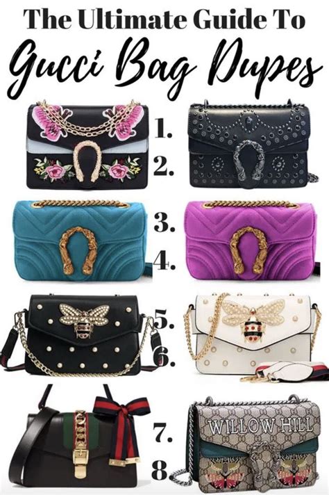 fake black gucci purse|best dupes for gucci.